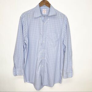 Brooks Brothers Madison Original Polo Blue Shirt